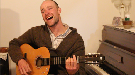 man with guitar